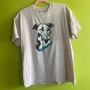 Supreme Pink Heather Pitbull Tee